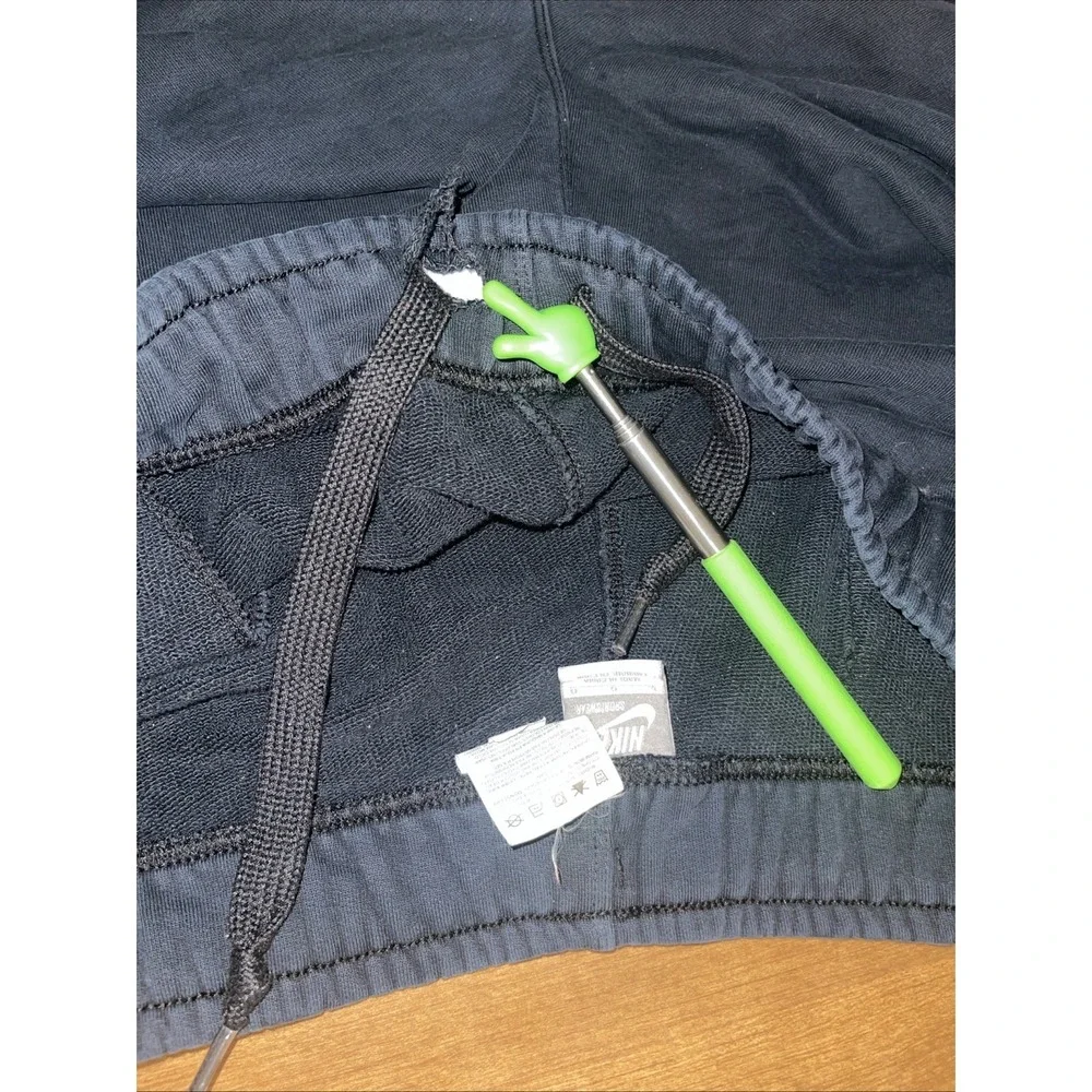 Nike Heavy‎ French Terry Cloth Sweatpants Men L Black HO10 Holiday Collection